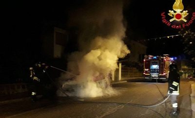 L'attentato incendiario a Irgoli