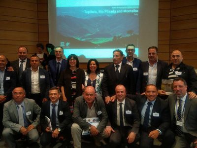 La delegazione sarda nella sede dell'Unesco