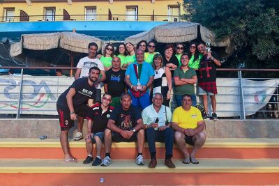 I Chimbemoros con la Coppa Italia