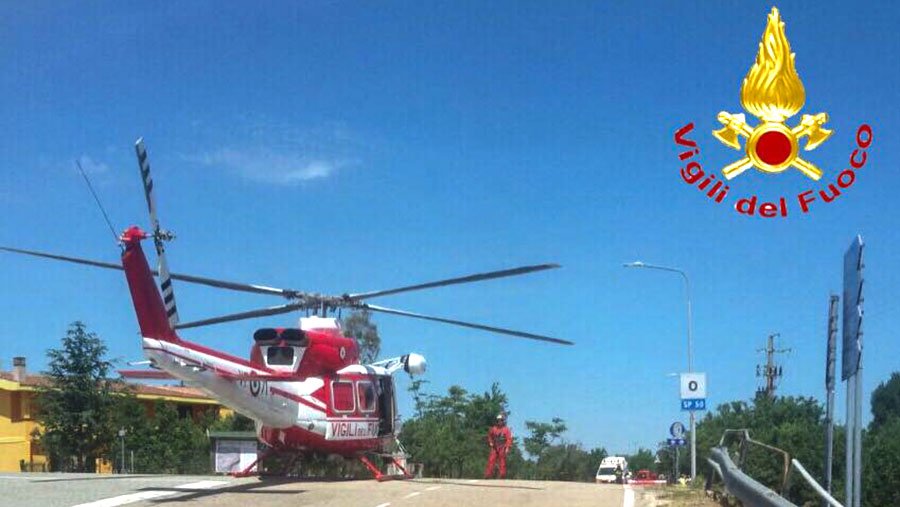 Non ce l’ha fatta il conducente 86enne della Panda uscita di strada stamattina e finita in un cortile