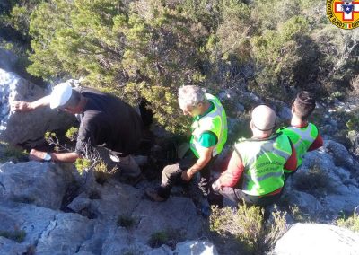 Il soccorso effettuato dal.CNSAS