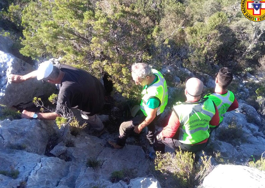 Turista tedesco salvato dal Soccorso Alpino dopo una notte all’addiaccio