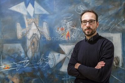 Il direttore del Museo Man di Nuoro, Lorenzo Giusti (foto S.Novellu)