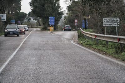 L'ingresso alla zona industriale di Prato sardo (foto S.Novellu)