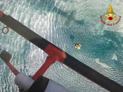 L'elisoccorso in azione