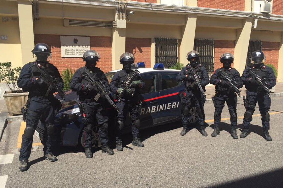 Allerta terrorismo: utilizzate in occasione del Redentore le squadre speciali dei Carabinieri