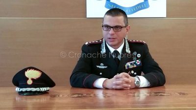 Il colonnello Saverio Ceglie (foto Cronache Nuoresi)