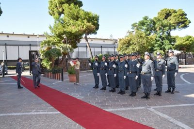 Guardia di Finanza, visita al Comando regionale della Sardegna del generale Giorgio Toschi