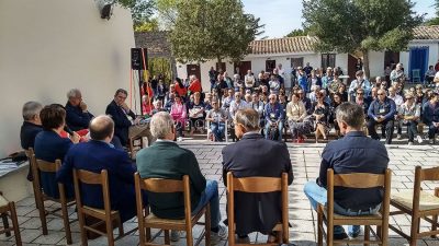Un'immagine dell'incontro a Mamoiada