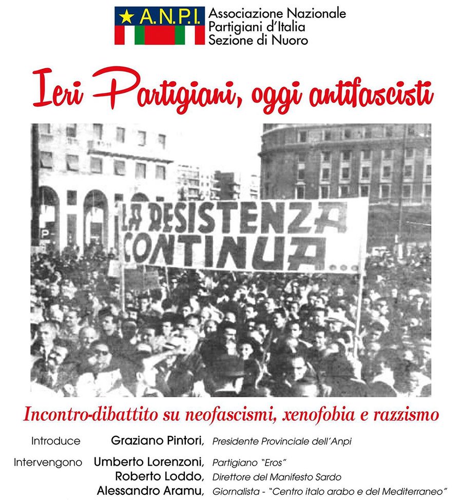 Anpi: un convegno sui vecchi e nuovi fascismi