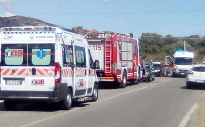 L'incidente avvenuto ieri a Siniscola