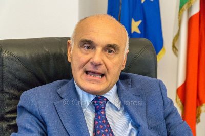 Il questore di Nuoro Massimo Alberto Colucci (foto S.Novellu)