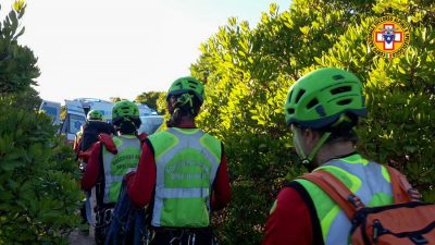 Un intervento del Corpo Nazionale del Soccorso Alpino e Speleologico della Sardegna