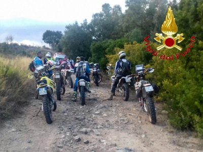 Il gruppo di motociclisti continentali