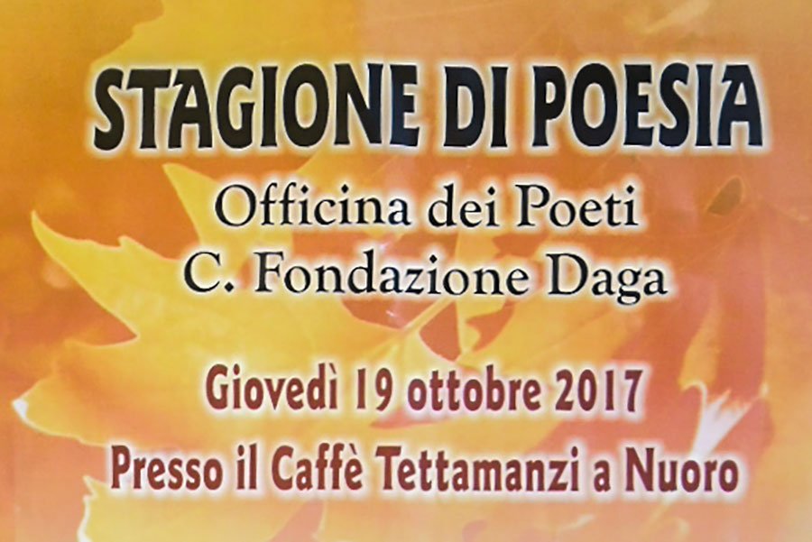 Giovedì 19 ottobre: appuntamento con la poesia al Caffè Tettamanzi