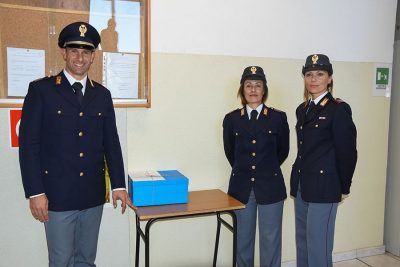 La presentazione del progetto Blue box agli studenti