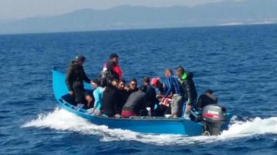 Migranti soccorsi a Capo Teulada (foto repertorio)