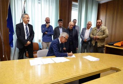 L'accordo di programma siglato ieri in Provincia