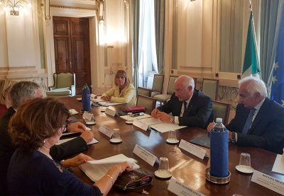 L'incontro a Roma sui migranti