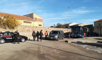 Ittiri. La scena dell'incidente