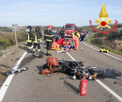 Medici sul luogo dell'incidente
