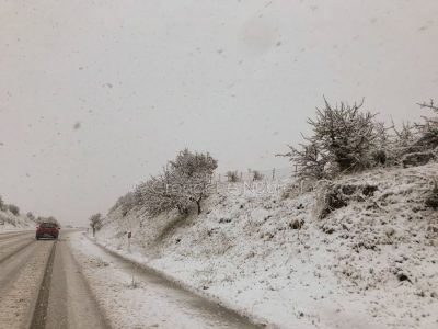 Neve al passo di Correboi