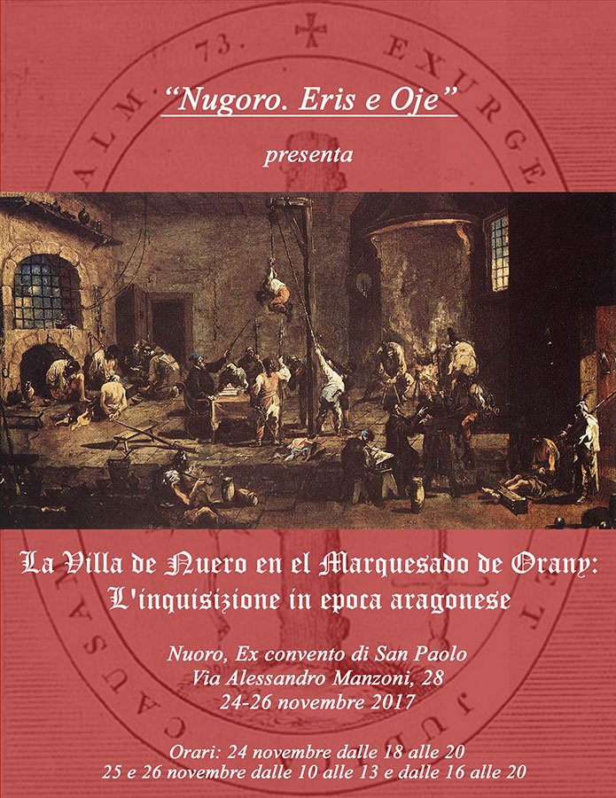 Nuoro. In una mostra l’inquisizione spagnola nel villaggio barbaricino tra XV e XVI secolo