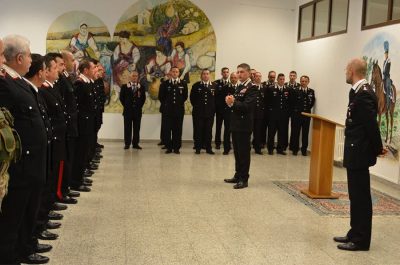 Il Generale Truglio incontra i Carabinieri del territorio