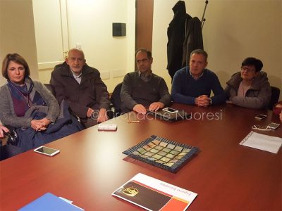 La minoranza consiliare di Macomer (foto P.g..Vacca)