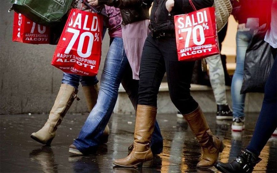 Saldi al via in Sardegna il 5 gennaio 2018