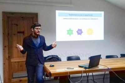 Lo studioso Luca Pirisi (foto C.Nuoresi)