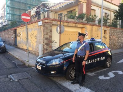 I Carabinieri sul posto della tentata rapina