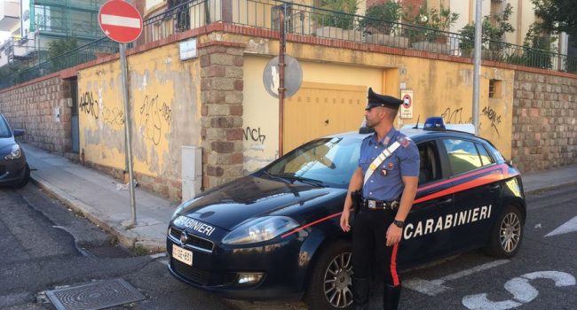 I Carabinieri sul posto della tentata rapina