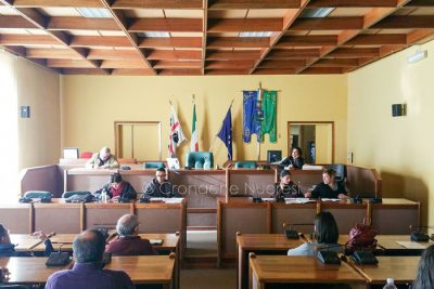 Un momento della riunione della Commissione Servizi Sociali (foto C.Nuoresi)