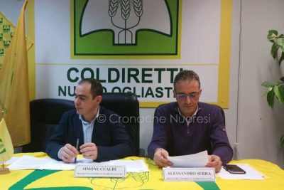 I rappresentanti della Coldiretti (foto C.Nuoresi)