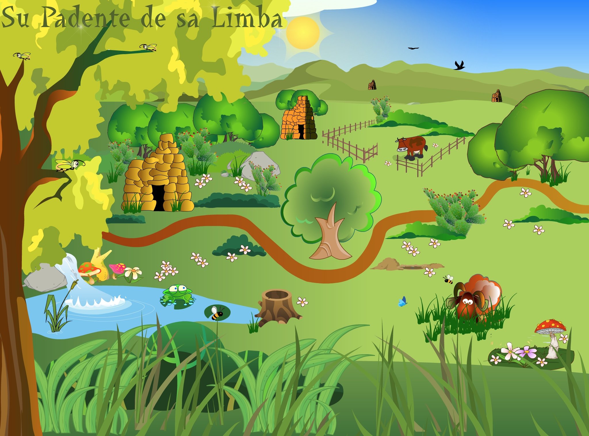 “Su padente de sa limba”: unu giogu pro pitzinnos minoreddos