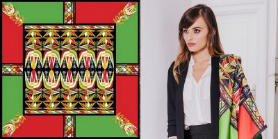 Joias, foulards seta twill Orgosolo
