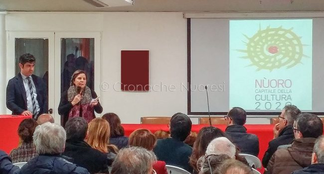 Un momento dell'incontro sulla preselezione dei Nuoro a Capitale della Cultura 2020