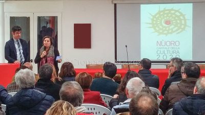 Un momento dell'incontro sulla preselezione dei Nuoro a Capitale della Cultura 2020