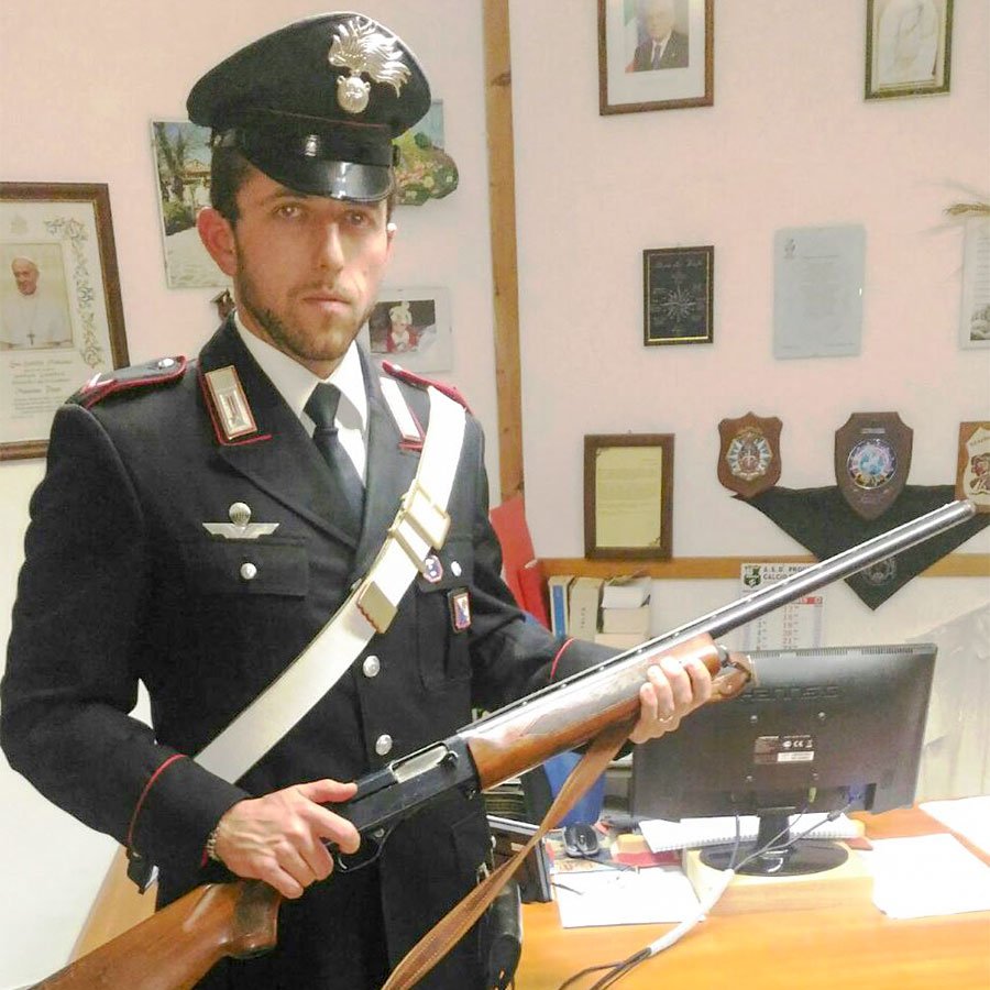 Detenzione armi irregolari: controlli da parte dei Carabinieri. Una denuncia