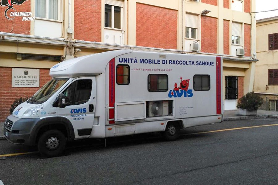 Nuoro: donazione sangue. Carabinieri in prima linea