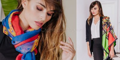 Joias, foulard Desulo e foulard Vanessa