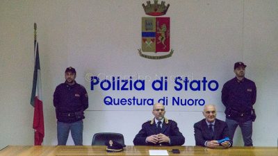 La conferenza stampa in Questura (foto S.Novellu)