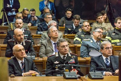 Consegna delle chiavi della Caserma di Pratosardo (© foto S.Novellu)