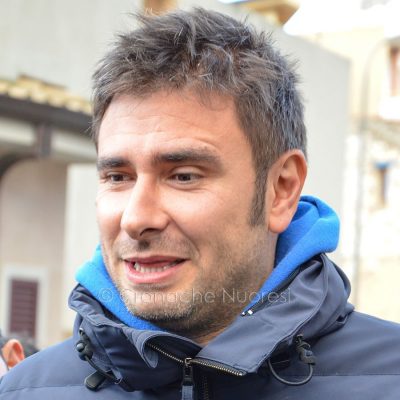 Alessando Di Battista a Oliena (foto Simone Littarru)