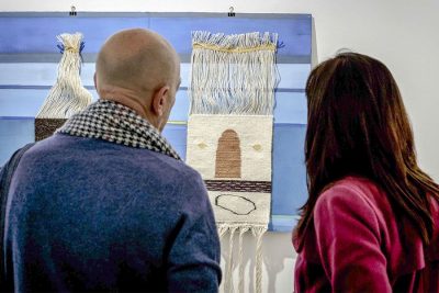 L'inaugurazione di una mostra al MAN