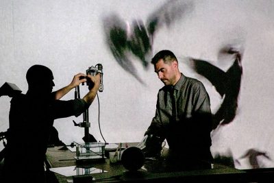 Un momento della rappresentazione teatrale Bird
