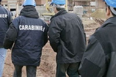 I controlli nei Cantieri da parte dei Carabinieri