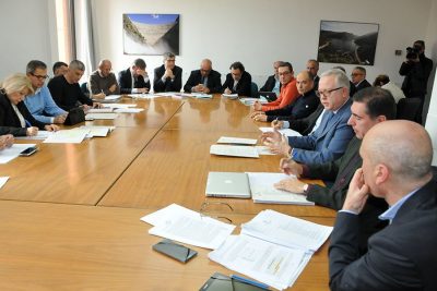 L'incontro sulla diga di Maccheronis avvenuto in Regione