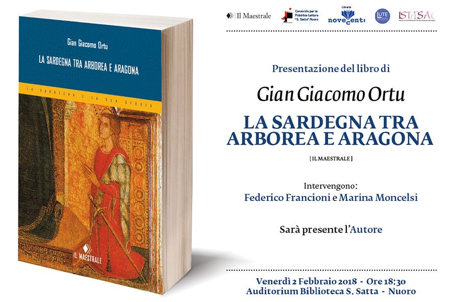 La Sardegna tra Arborea e Aragona: il libro dello storico Ortu stasera alla biblioteca Satta